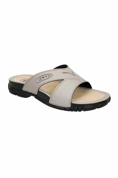 Ceyo 3200-1 Anatomik Taban Erkek Terlik K.Bej 40-45 ürün görseli 1