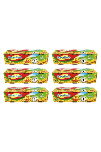 SüperFresh Mısır 200 gr x 18 Adet ürün görseli 1