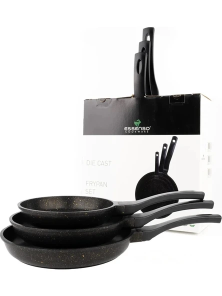 Esse Reddot Döküm 3lü Tava Seti 20- 24-28 cm ürün görseli 1