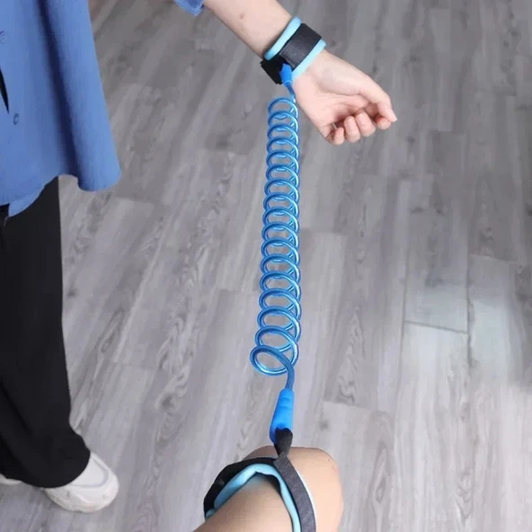 TechTic Çocuk Yürüyüş Emniyet Bilekliği Hac Umre Anne Çocuk Güvenlik Bilekliği Anti Kayıp Önleme ürün görseli 1