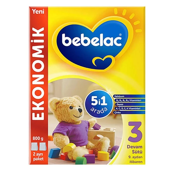 Bebelac 3 Devam Sütü 800 gr ürün görseli 1