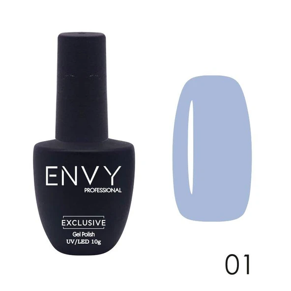 Envy Kalıcı Oje Exclusive Seri Mavi Gri No:001 ürün görseli 1