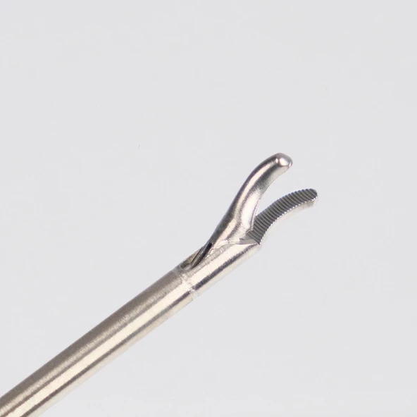 Laparoskopik Sol El Needle Holder - Plastik Saplı - PraticMed ürün görseli 1