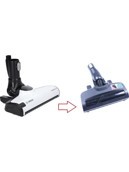Bosch Unlimited Serie-6 Şarjı Süpürge Başlığı Beyaz Renk Muadili ürün görseli 1