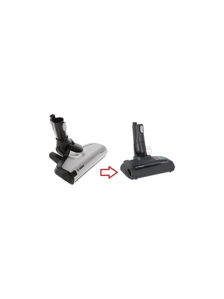 Bosch Unlimited Seri6 Şarjı Süpürge Başlık Gri renk Muadili-yeni tip ürün görseli 1