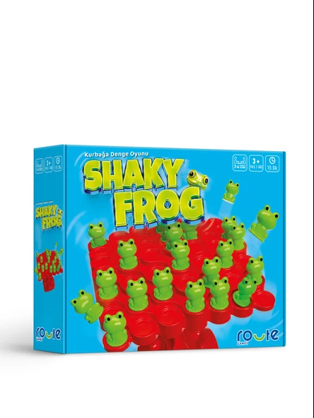 Frog Kurbağa Denge Oyunu Frog Shaky Frog ürün görseli 1