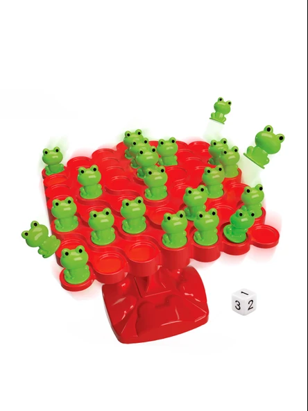 Frog Kurbağa Denge Oyunu Frog Shaky Frog - Resim 2
