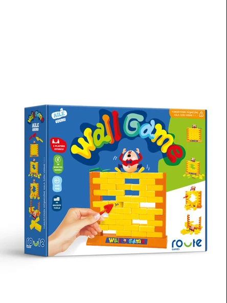 Wall Game Çocuk Gelişim Zeka Oyunu Tuğla Örme Oyunu ürün görseli 1
