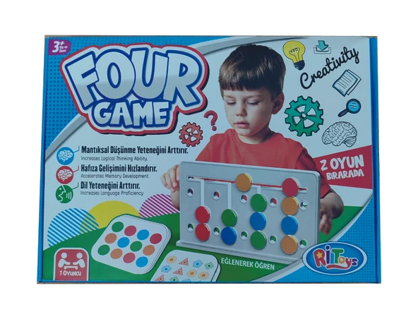 Four Game Çocuk Zeka Gelişim Kutu Oyunu ürün görseli 1