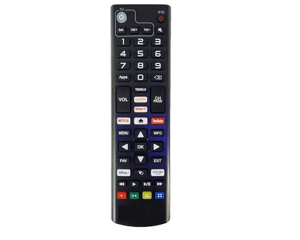 Dreamstar W2 Android Tv Box Kumandası ürün görseli 1