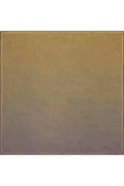 Bosphorus Çift Taraflı İpek Twill Eşarp 7208712-935 - Resim 4