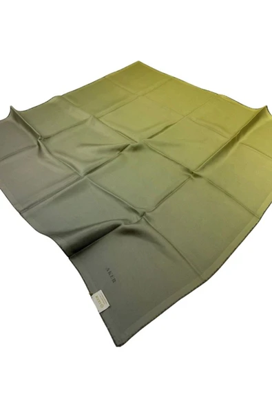 Bosphorus Çift Taraflı İpek Twill Eşarp 7208712-935 - Resim 3