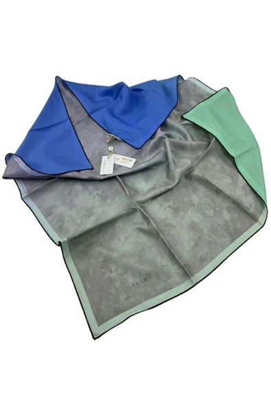 Bosphorus Çift Taraflı İpek Twill Eşarp 7208712-911 ürün görseli 1