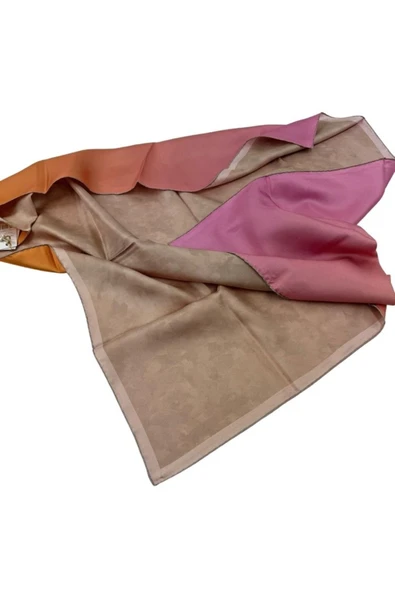 Bosphorus Çift Taraflı İpek Twill Eşarp 7208712-931 ürün görseli 1