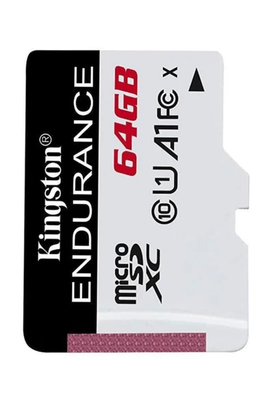 Kingston High Endurance 64GB Micro SD 95MB/S UHS-I / SDCE/64GB ürün görseli 1