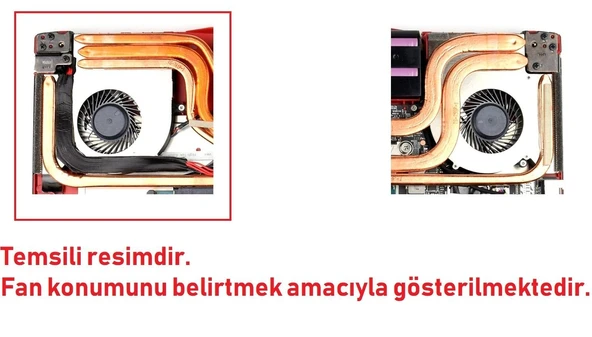 MSI GL73 8RE Fan SOL ürün görseli 1
