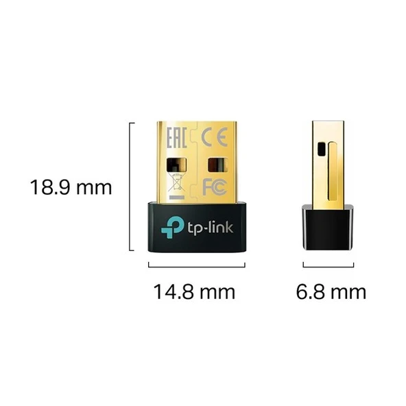 TP-LINK UB500 v2 Bluetooth 5.3 Nano USB Adaptör - Resim 3
