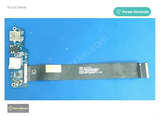 LENOVO İDEAPAD 120S-14IAP USB SOKET SES SOKET SORUNSUZ ürün görseli 1