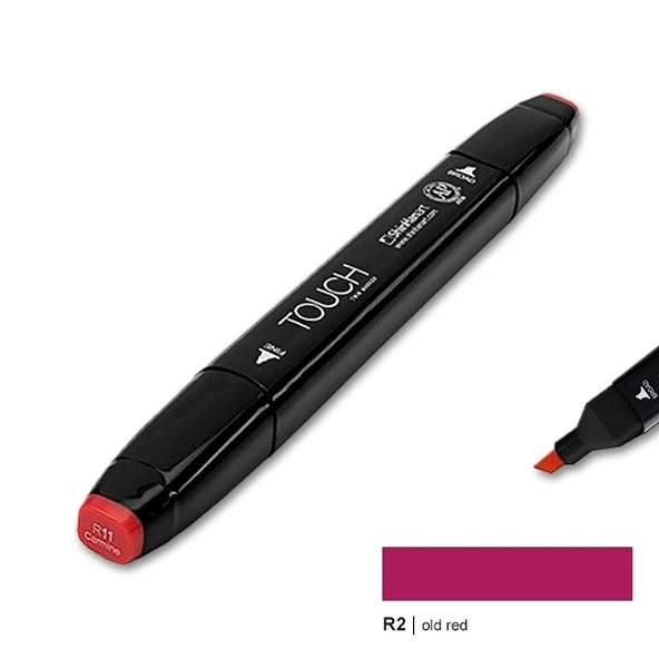 TOUCH TWIN MARKER R2 OLD RED ürün görseli 1