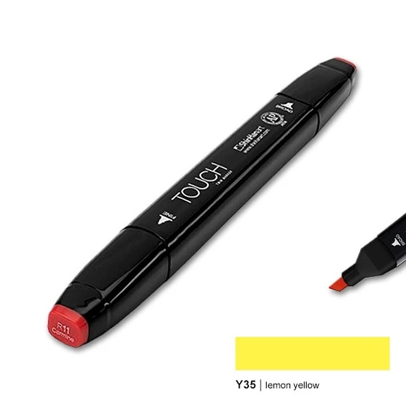 TOUCH TWIN MARKER Y35 LEMON YELLOW ürün görseli 1