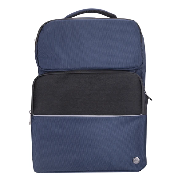 PLM OCTAGON NOTEBOOK SIRT ÇANTASI LACİVERT 15.6" ürün görseli 1