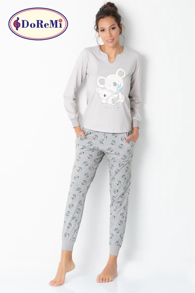 DoReMi Bayan Pijama Takımı ürün görseli 1