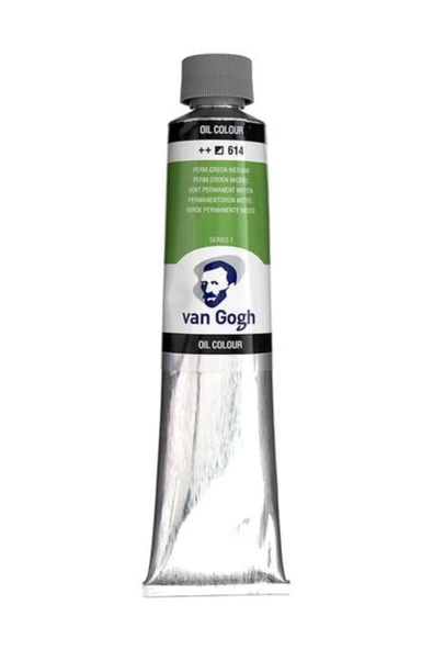 Van Gogh Yağlı Boya 200 ml. 614 Permanent Green Medium ürün görseli 1