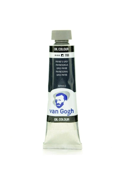 Van Gogh Yağlı Boya 200 ml. 708 Payne`s Grey ürün görseli 1