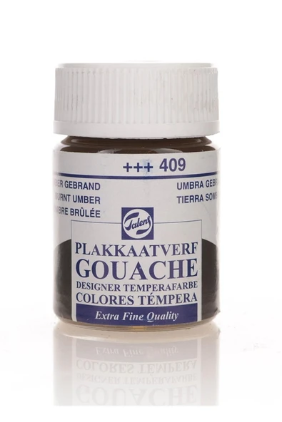 Talens Guaj Boya 16ml 409 Burnt Umber ürün görseli 1