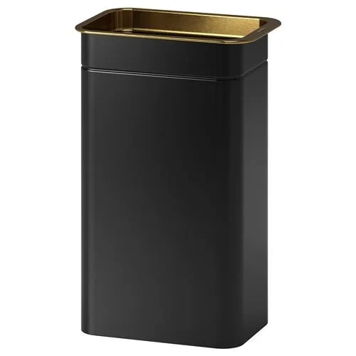 IKEA Blomnıng 11x7x20 Cm Çelik Kapaklı Kahve Çay Kurabiye Kuru Gıda Saklama Kutusu ürün görseli 1