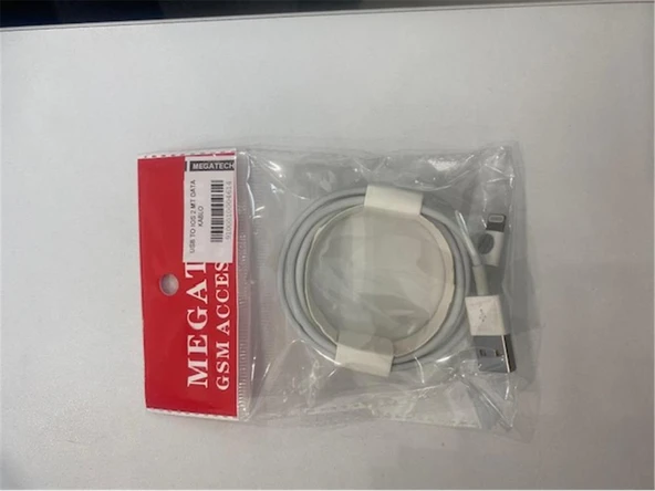 Megatech USB TO IOS 2 mt Data Kablo (CHC06) ürün görseli 1