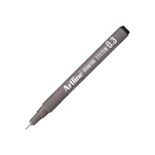 Artlıne 0.3 mm Siyah Çizim Kalemi Drawıng System 233 ürün görseli 1