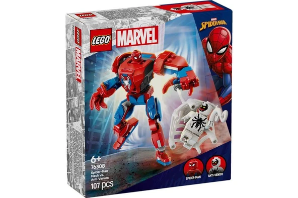 LEGO Super Heroes 76308 Spider-Man Mech vs. Anti-Venom ürün görseli 1