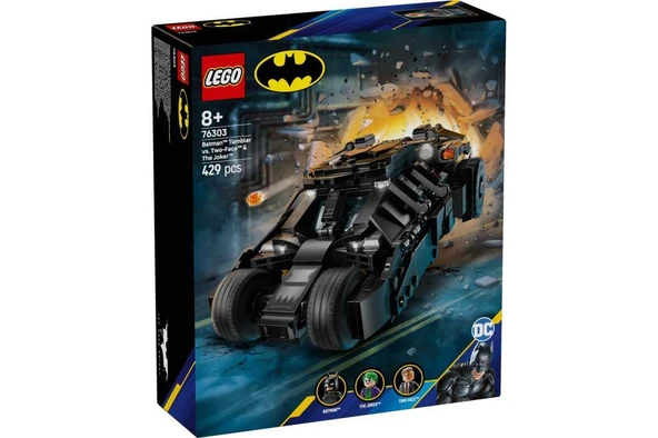 LEGO Super Heroes 76303 Batman Tumbler vs. Two-Face and The Joker ürün görseli 1
