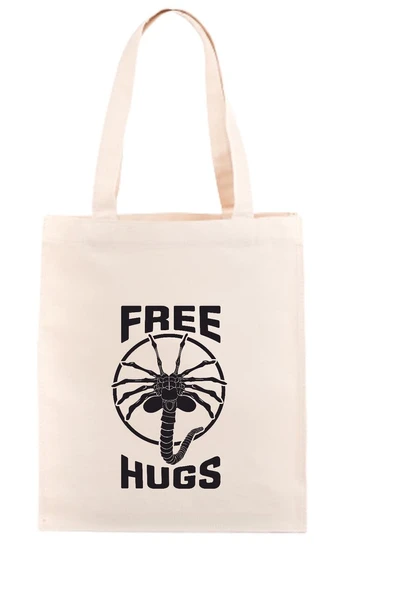 Free Facehugger Hugs Ham Bez Çanta ürün görseli 1