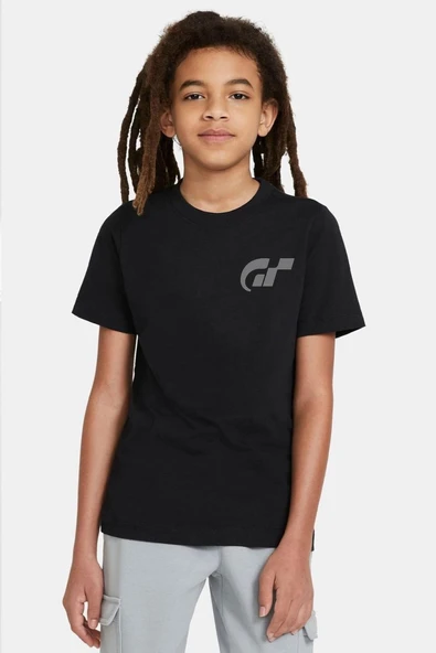 Gran Turismo Pocket Logo Siyah Çocuk Tshirt ürün görseli 1