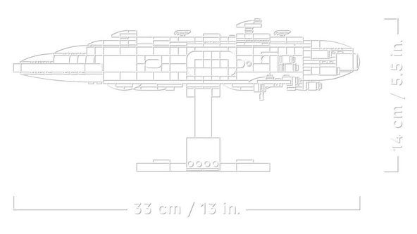 LEGO Star Wars 75405 Home One Starcruiser - Resim 4