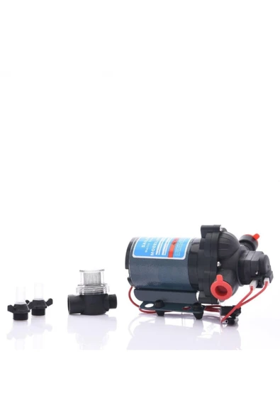 Hidrofor Su Pompası Diyaframlı 11.3L/DK 12V 45PSİ Yatek Karavan Tekne ürün görseli 1