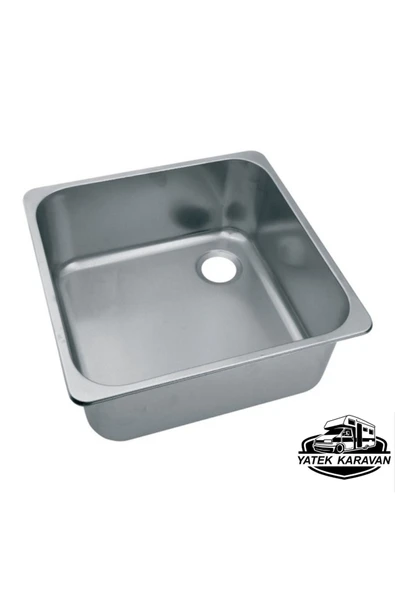 Paslanmaz Kare Evye 32.5 X 35.5 X 15 Yatek Karavan Tekne ürün görseli 1
