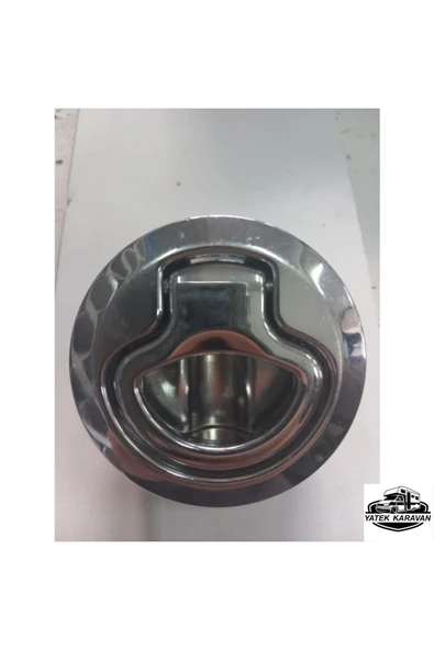 Bas-Çek kilitsiz Çinko Alaşılımlı Banyo Kilidi 60 mm Yatek Karavan Tekne ürün görseli 1