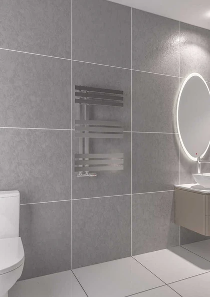 Erica Çelik Dizayn Havlupan 600 X 800 Krom ürün görseli 1