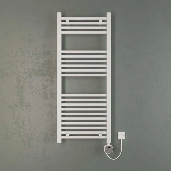 Bella Elektrikli Havlupan G:50 Cm Y:120 Cm EHT-DC Elektronik Termostat Beyaz ürün görseli 1