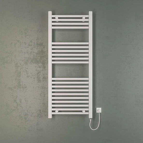 Bella Elektrikli Havlupan G:50 Cm Y:120 Cm Standart Termostat Beyaz ürün görseli 1