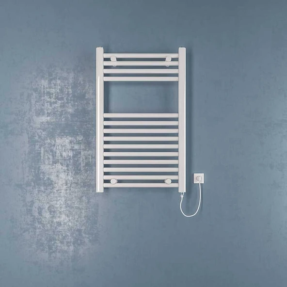 Bella Elektrikli Havlupan G:50 Cm Y:80 Cm Standart Termostat Beyaz ürün görseli 1