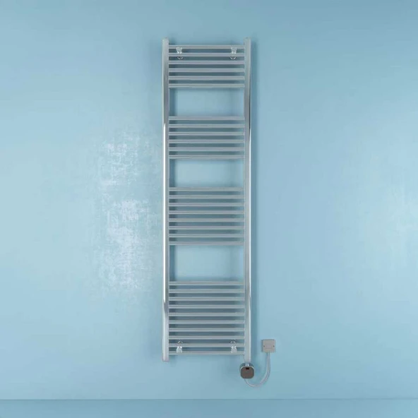 Bella Elektrikli Havlupan G:50 Cm Y:180 Cm EHT-DC Elektronik Termostat Krom ürün görseli 1