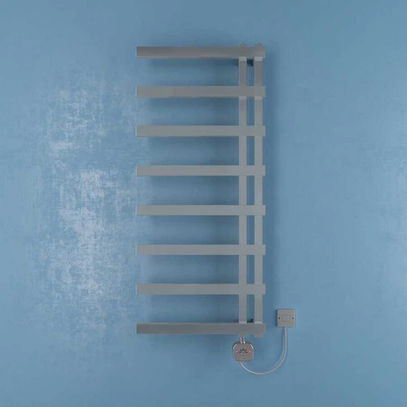 Lonicera Elektrikli Havlupan G:50 Cm Y:115 Cm EHT-AC Elektronik Termostat Krom ürün görseli 1