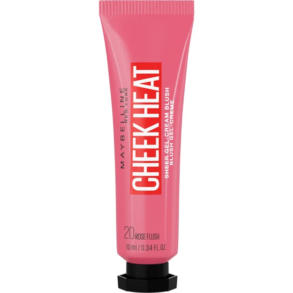 Maybelline New York Cheek Heat Likit Allık - 20 Rose Flash - Pembe ürün görseli 1