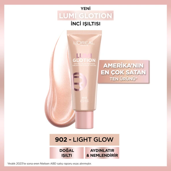 L'Oréal Paris Glotion All-In-One Doğal Işıltı 902 - Light Glow ürün görseli 1