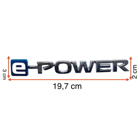 YAZI QASHQAİ 21-24 ARKA (E-POWER YAZISI) ürün görseli 1