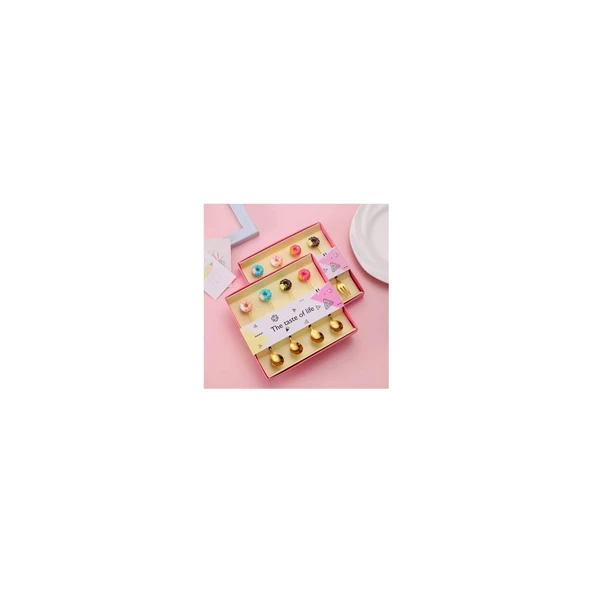 KRD DONUT TATLI SERİSİ 6 LI KAŞIK KRD-5154 ürün görseli 1
